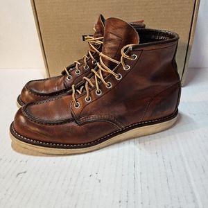 Red Wing Heritage 875 Classic Moc Toe  Boots oro legacy Size USA 8.5 D